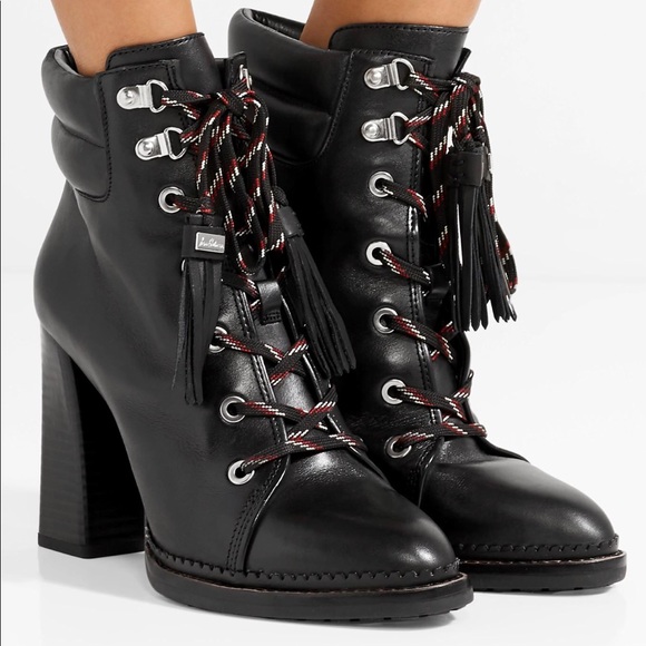 Sam Edelman Shoes - Sam Edelman Sondra tassel black booties size 8